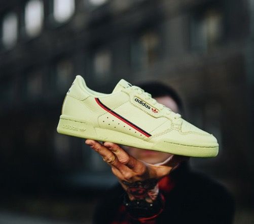 Adidas clearance continental neon