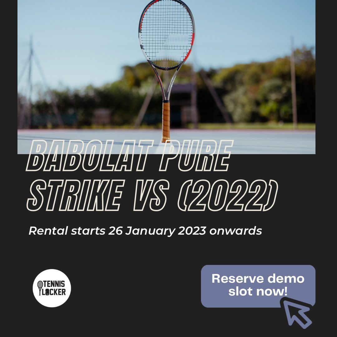 Babolat Pure Strike VS Tennis Racket Demo, Sports Equipment, Sports