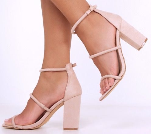 Asos nude heels clearance