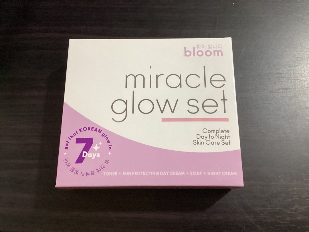 Bloom Miracle Glow Set, Beauty & Personal Care, Face, Face Care on