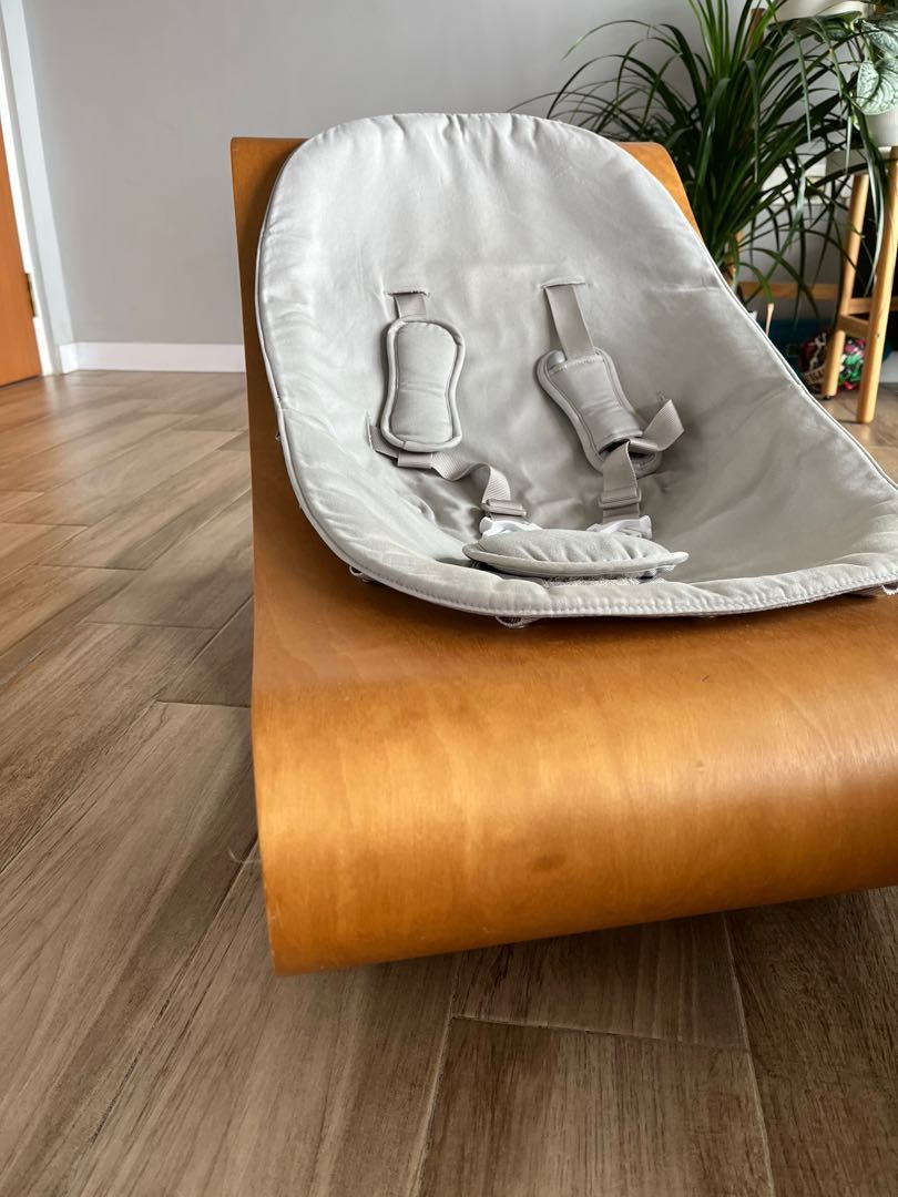 Bloom coco wood lounger/ bouncer, Babies & Kids, Baby Nursery & Kids Furniture, Other Kids