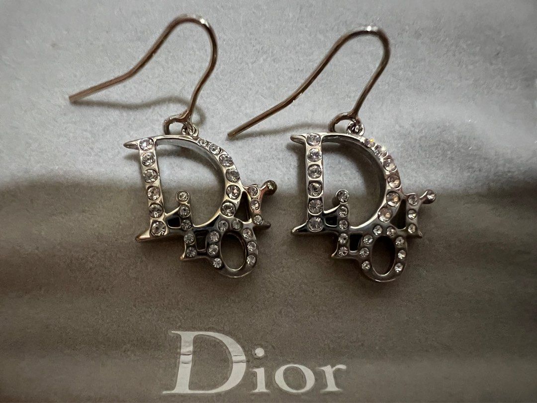 Dior oblique store earrings