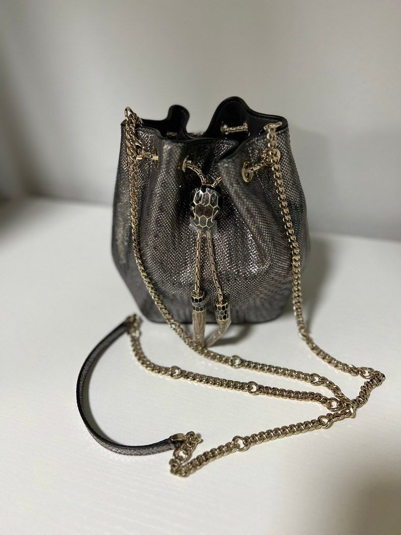 Bvlgari Serpenti forever bucket bag Luxury Bags Wallets on