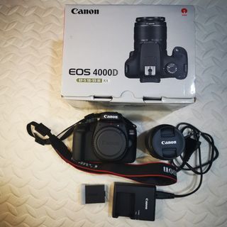 Canon EOS 4000D (Camera only; without lens)