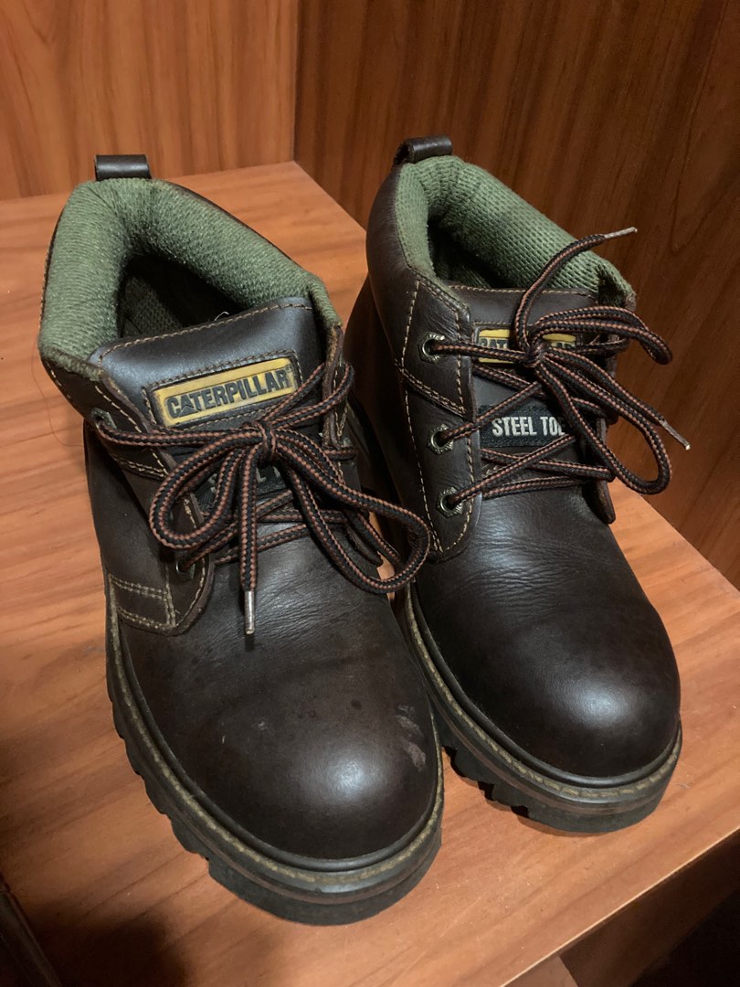 Caterpillar Steel Toes Boots, Men's Fashion, Footwear, Boots on Carousell