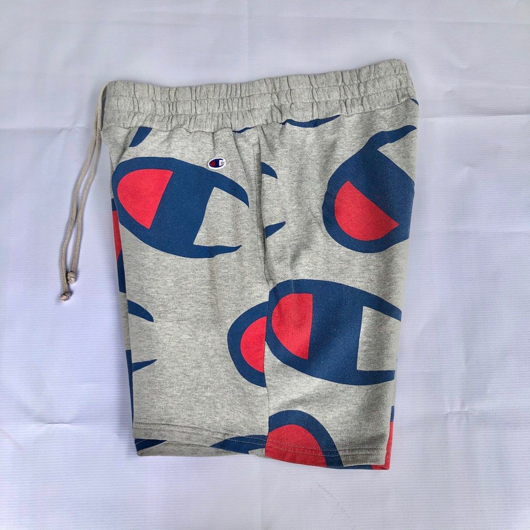 Champion allover print shorts top