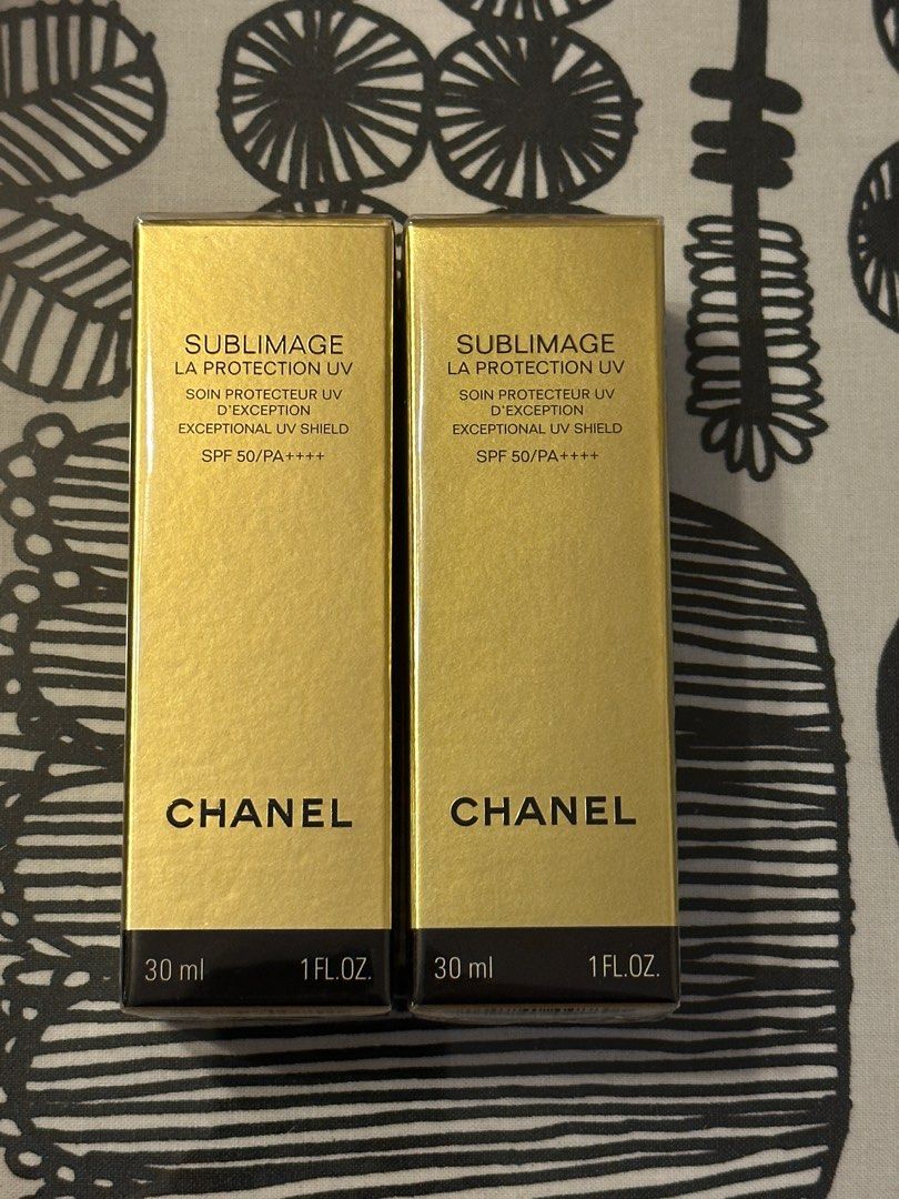 CHANEL SUBLIMAGE LA PROTECTION UV 全效再生活膚防曬乳霜最後兩支