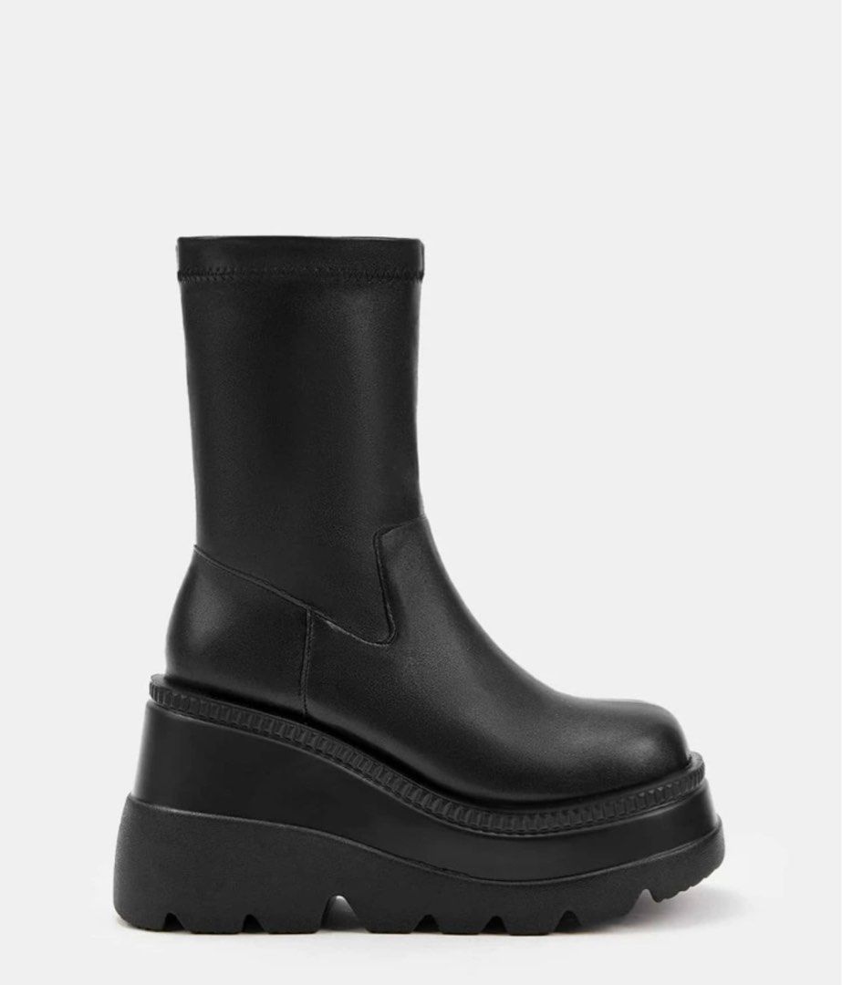 waterproof chunky boots