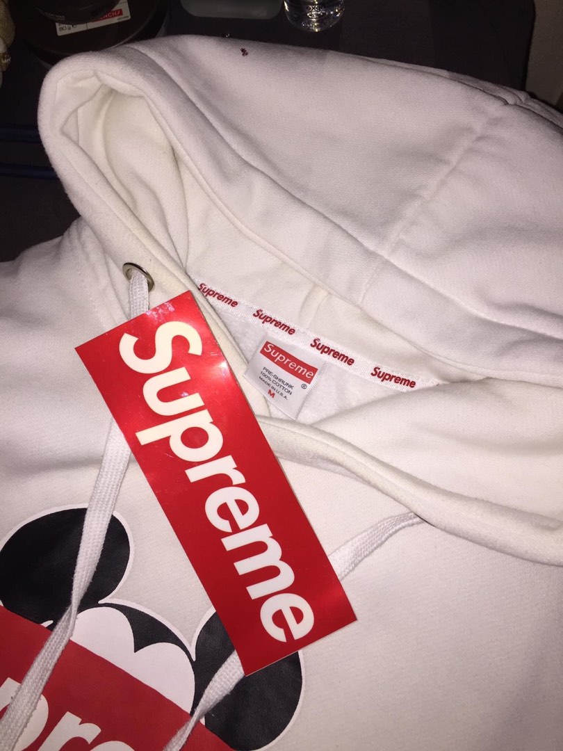 Supreme mickey mouse box logo store