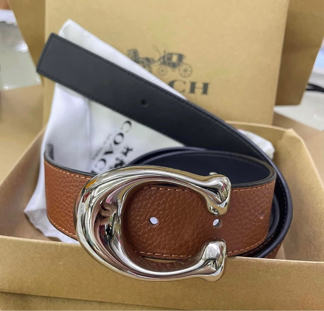 Coach Belts Reversible 30 Length, Women's Fashion, Watches