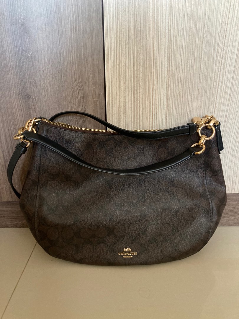 Coach elle hobo discount review