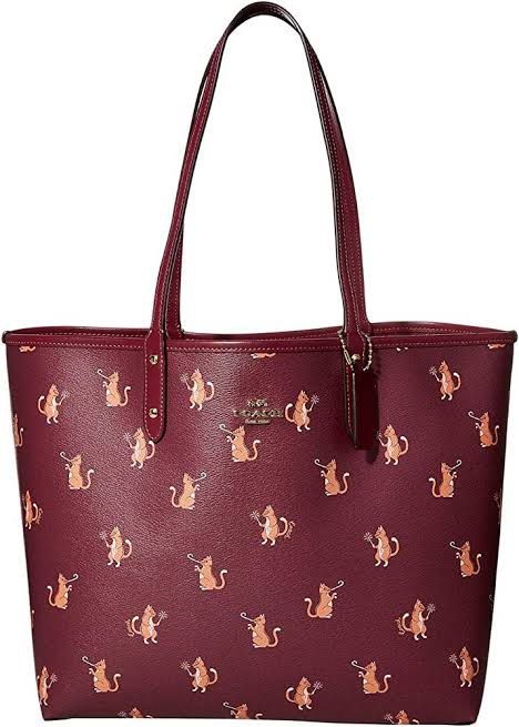 COACH reversible party cat
