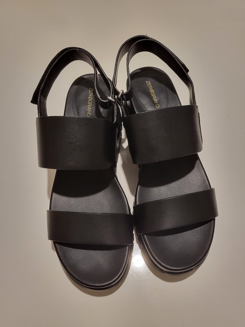 Cole Haan Zerogrand Wedge Sandals, Women's Fashion, Footwear, Flats ...