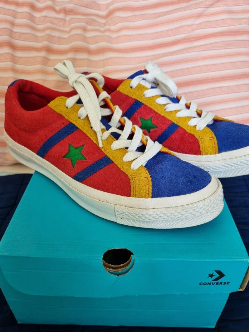 Converse one star multicolor sales