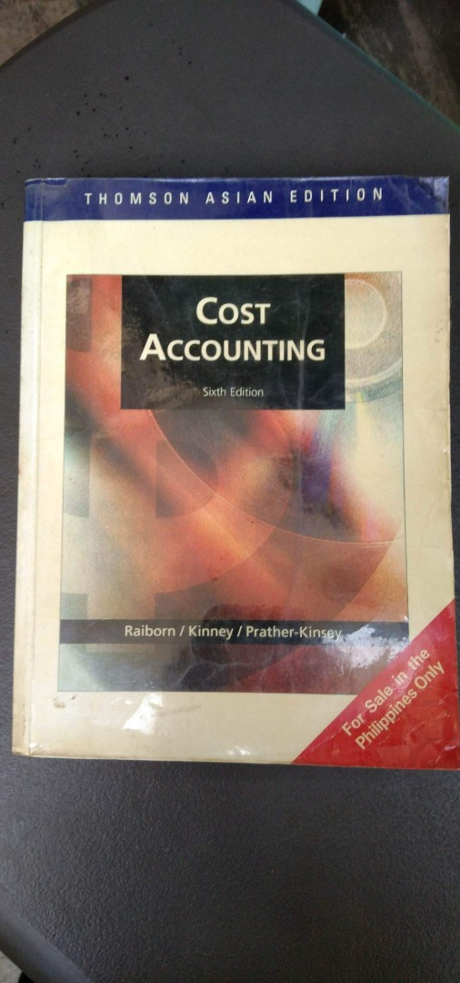 Cost Accounting Book, Hobbies & Toys, Books & Magazines, Textbooks on