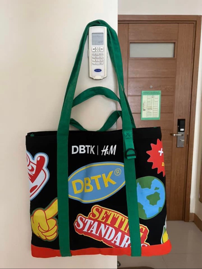 DBTK x H&M Tote Bag, Luxury, Bags & Wallets on Carousell