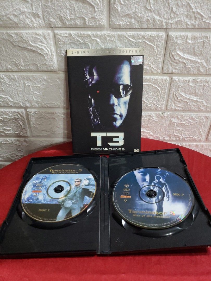 DVD - TERMINATOR 3 / T3 _ RISE OF THE MACHINES, Hobbies & Toys, Music &  Media, CDs & DVDs on Carousell