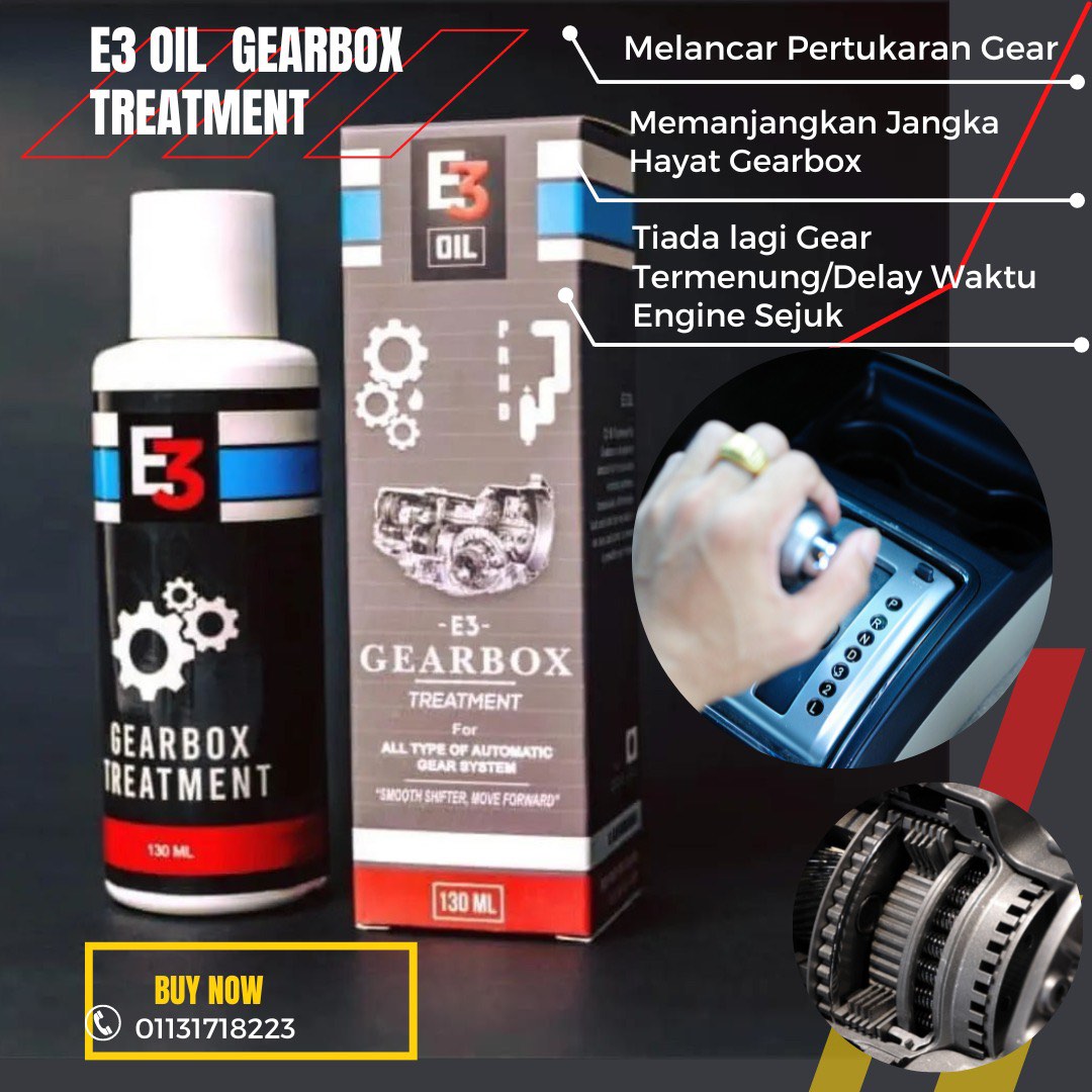 E3 Gearbox Oil Treatment, Auto Accessories on Carousell