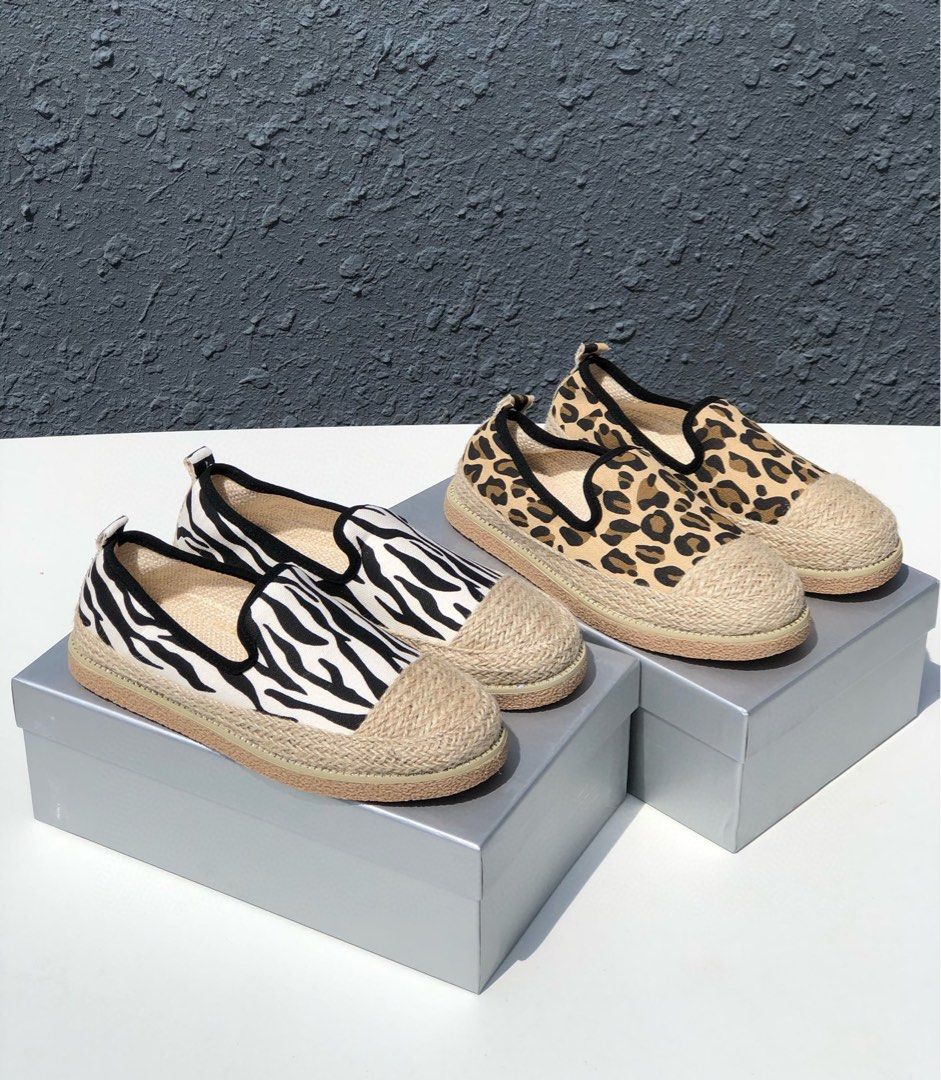 espadrilles leo print