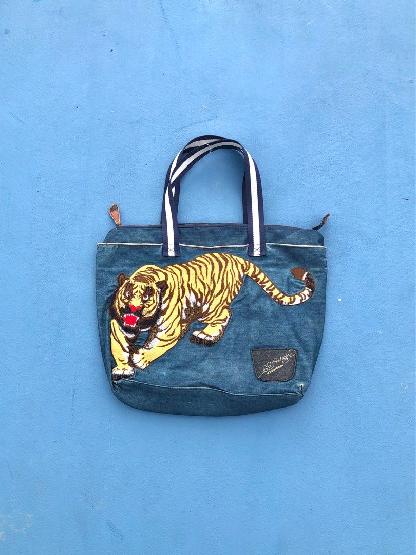 Ed hardy deals tote bag