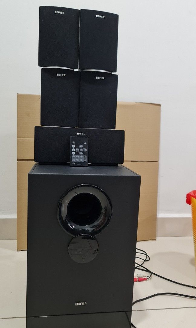 Edifier 5.1 Surround Speaker (model RT501III), Audio, Soundbars