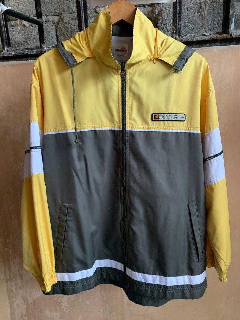Ellesse Yellow Jacket Men s Fashion Coats Jackets and Outerwear