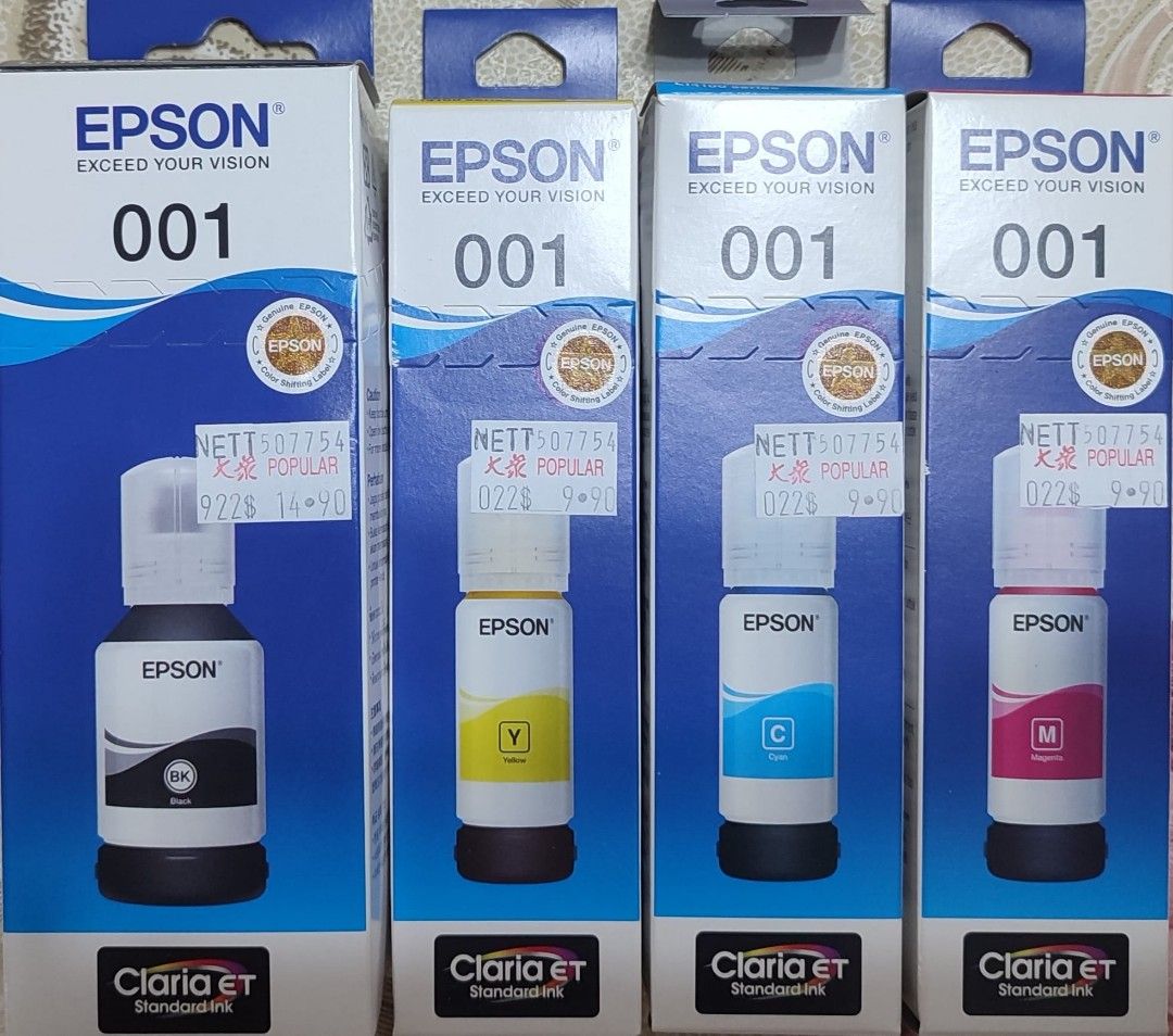 Epson Printer Ink, Computers & Tech, Printers, Scanners & Copiers on