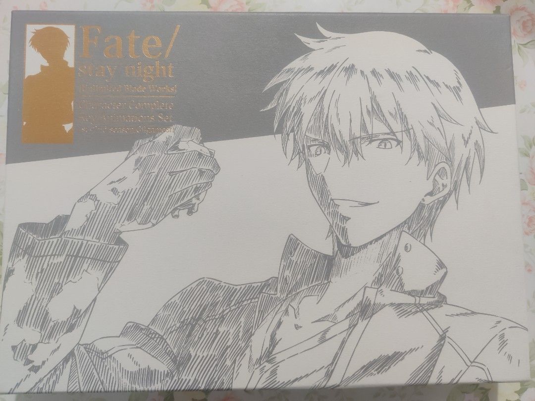 Fate stay night Unlimited Blade Works character complete key 