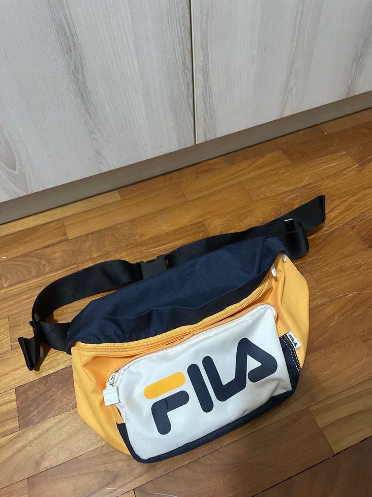 Fila fanny pack yellow on sale