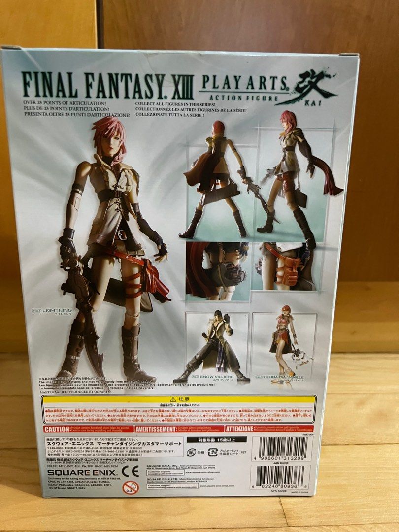 Final Fantasy X Jouer Arts Yuna (PVC Peint Action Figurine) Neuf De