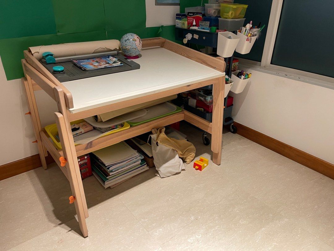 FLISAT Children's desk, adjustable - IKEA