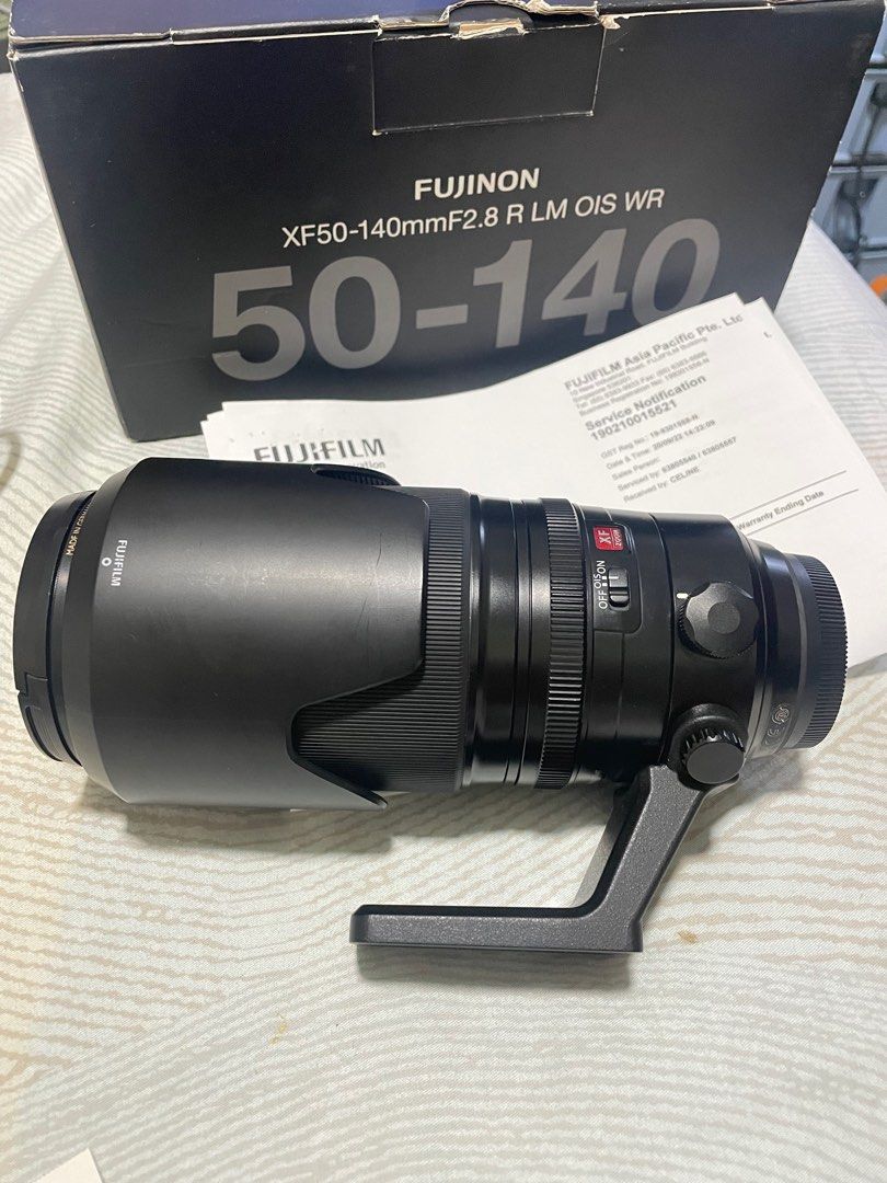 xf50-140mm f2.8 R LM OIS WR 箱付き フジノンレンズ XF50-140mmF2.8 R