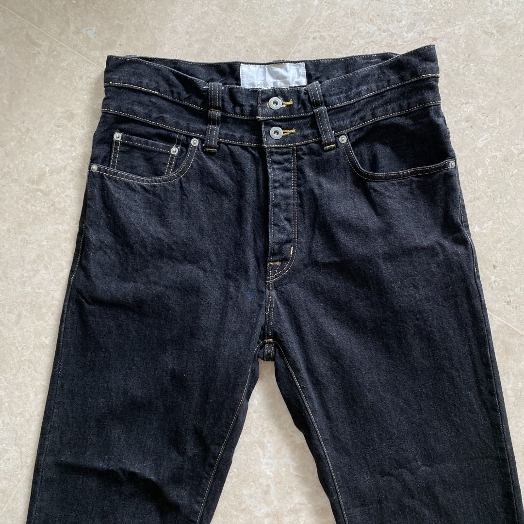 Ganryu Comme des garcons AD2013 Double Waist Denim Jeans