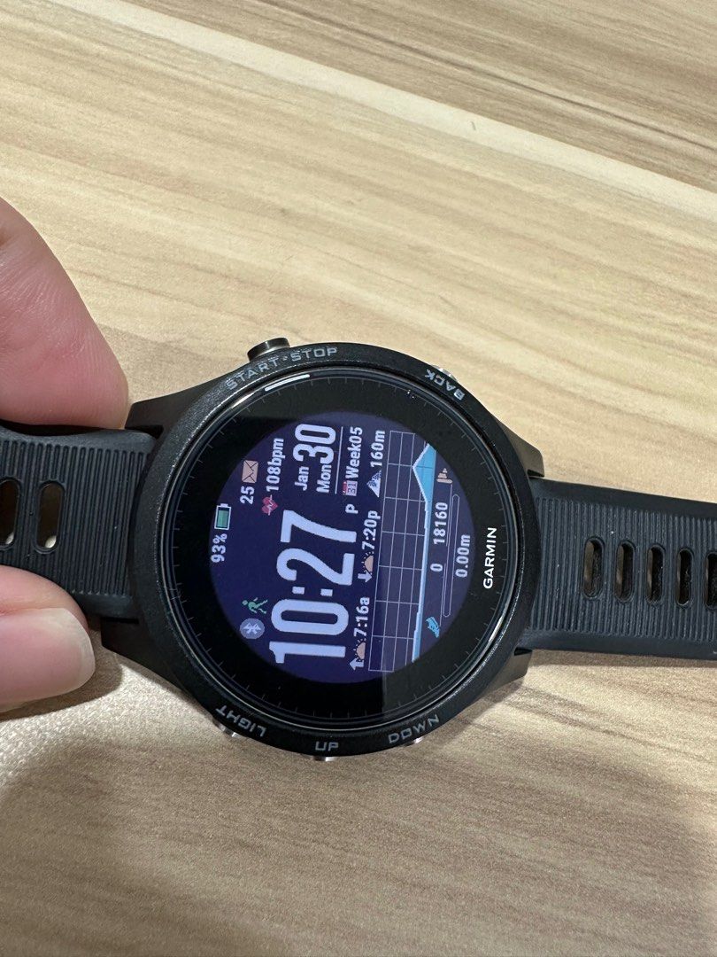 安心 保証 ガーミンGarmin ランニングウォッチForeA thlete935