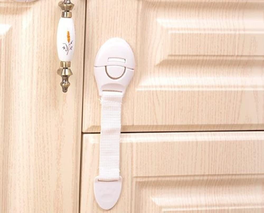 GMOTIONS 10 Pack Baby Safety Lock for Drawer, Kitchen Door