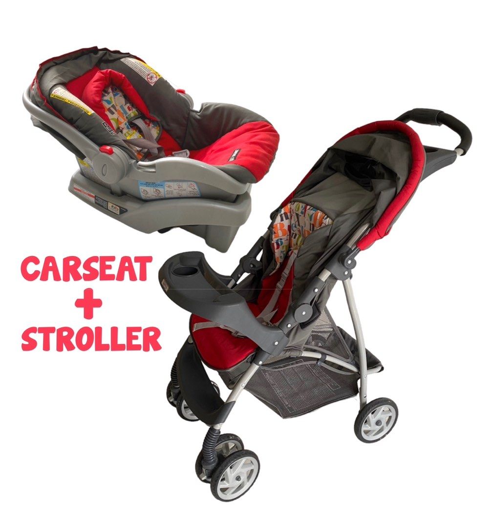 Graco click connect outlet car seat stroller combo
