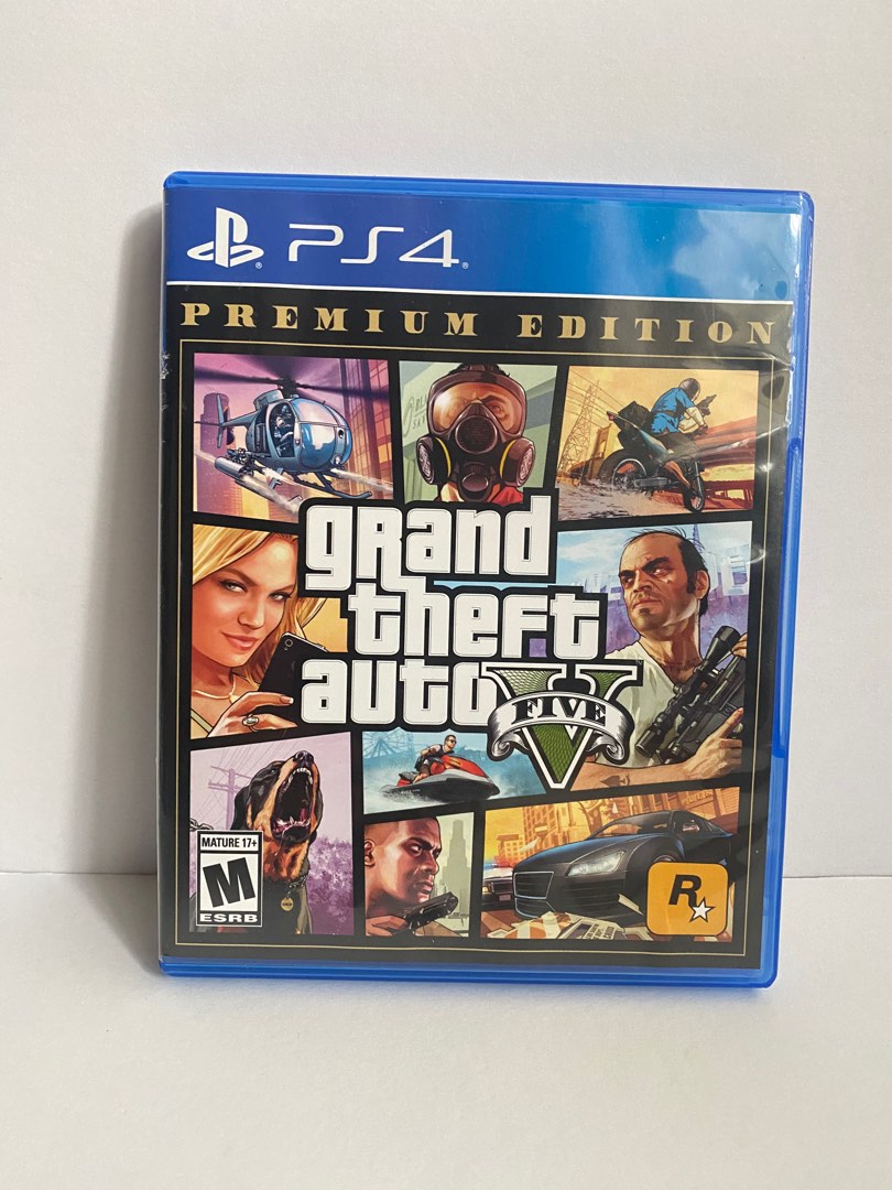 GTA V [Grand Theft Auto 5] for Ps4, Video Gaming, Video Games