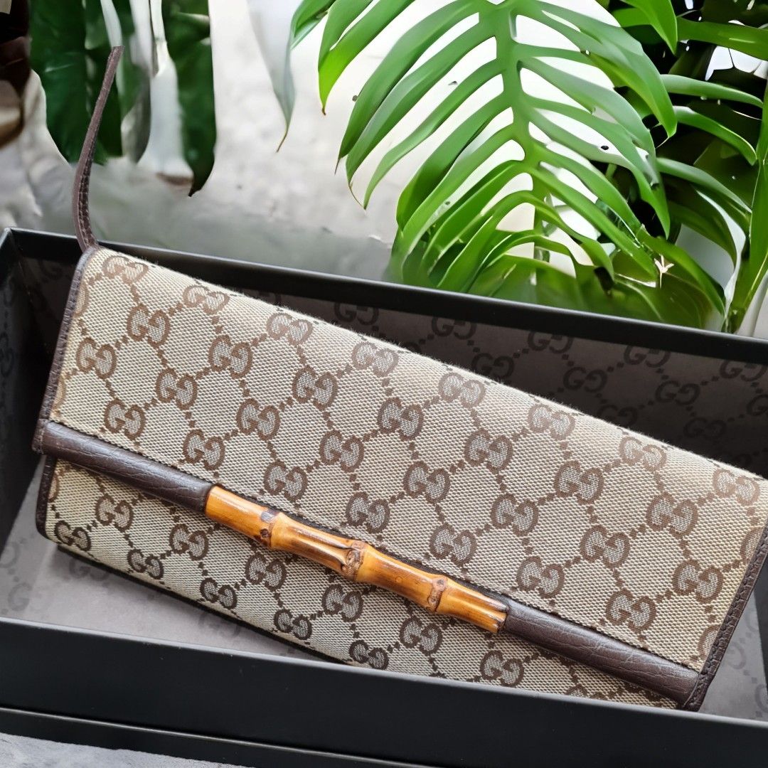 GUCCI Bamboo CrossBody, Luxury, Bags & Wallets on Carousell
