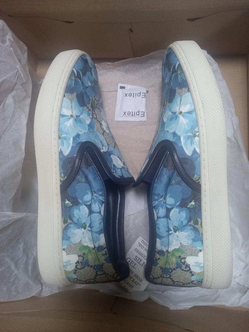 Gucci blue blooms shop shoes