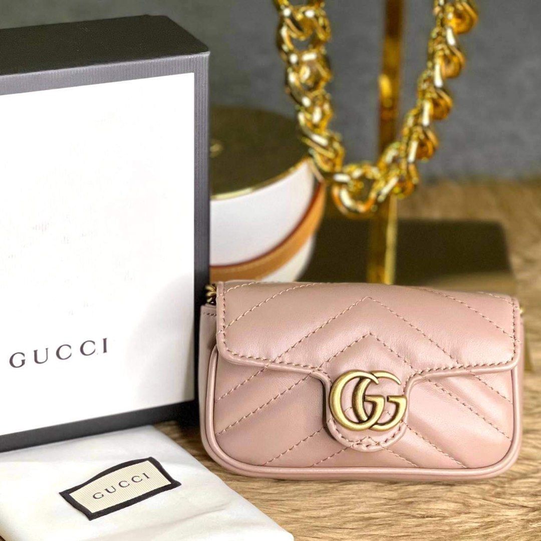 Gucci Marmont Velvet Shoulder Bag in Red, Luxury, Bags & Wallets on  Carousell