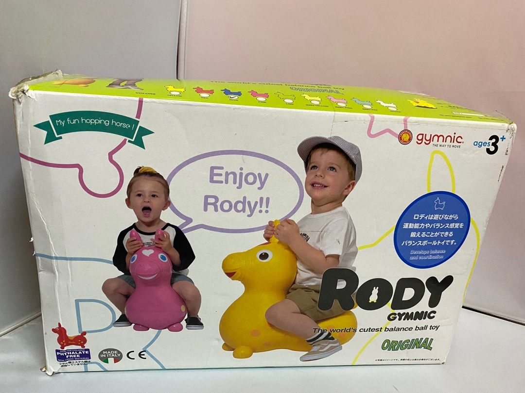 Gymnic Rody inflatable jumping horse, Hobbies & Toys, Toys & Games on