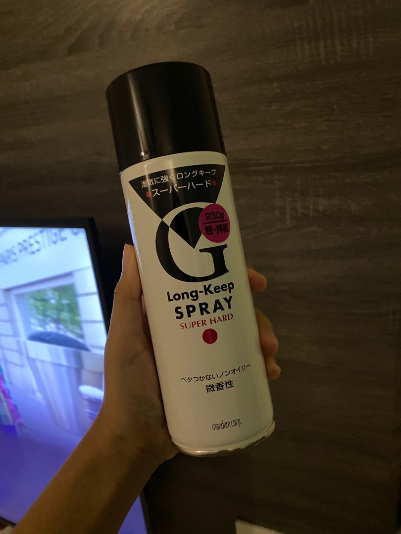 Hair Setting Spray, Beauty & Personal Care, Hair on Carousell