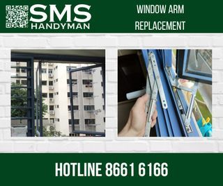 Handyman Services - Window Arm / Hinge Replacement