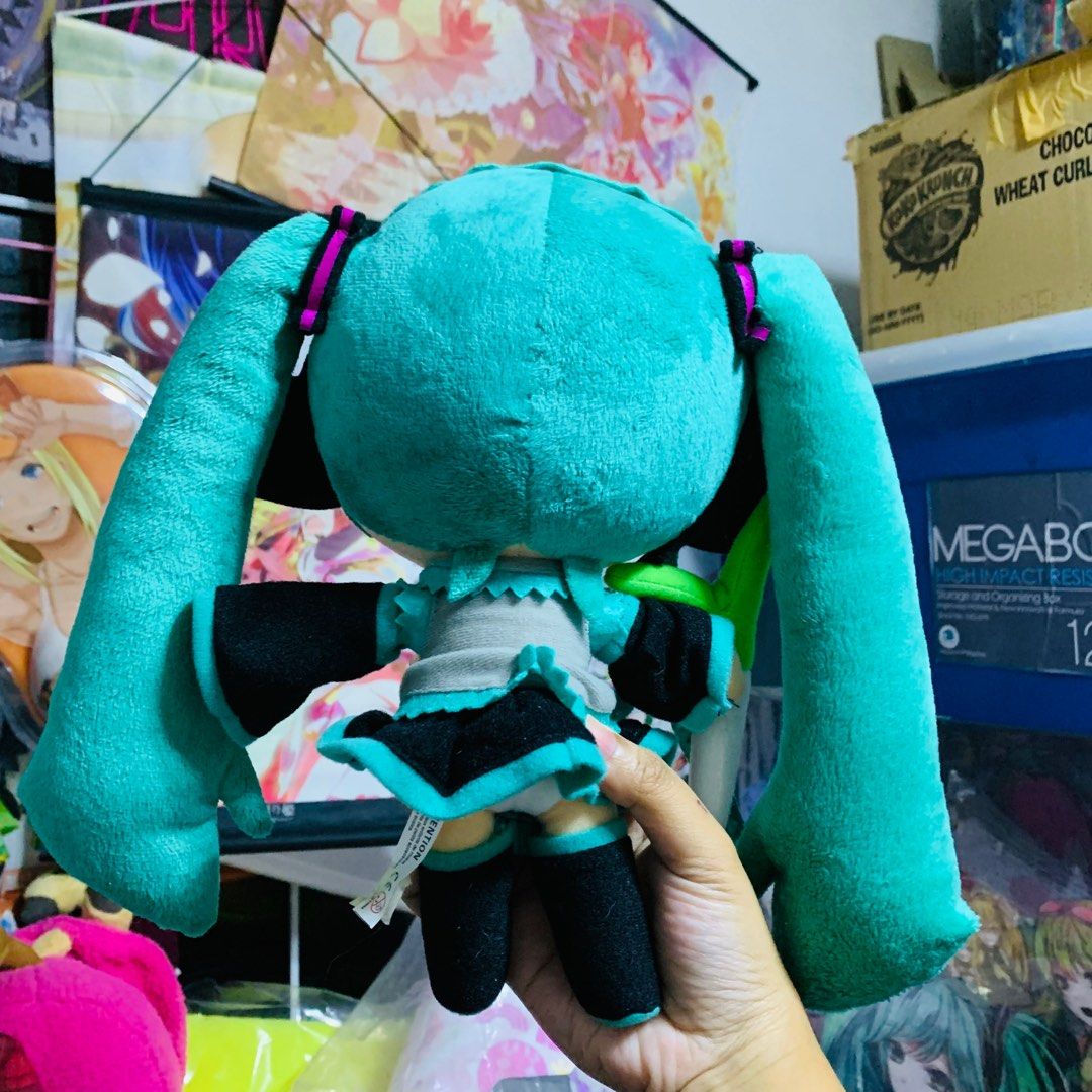 Hatsune Miku plush, Hobbies & Toys, Toys & Games on Carousell