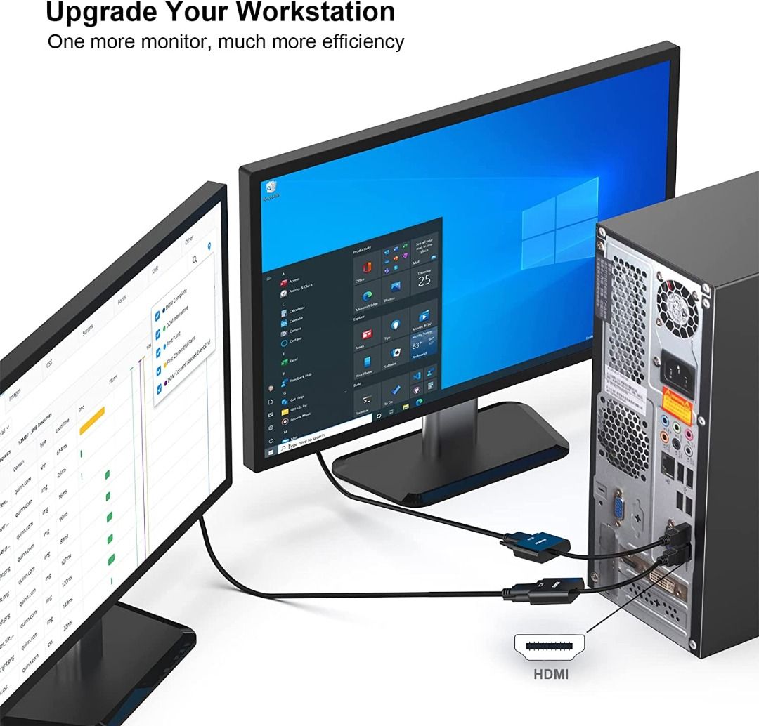 HDMI to VGA, BENFEI GoldPlated HDMI to VGA Adapter (Male to Female