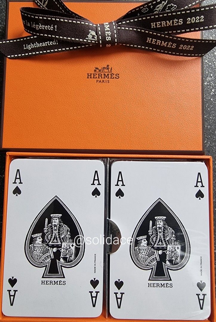 Set of 2 Cheval de Fete poker playing cards