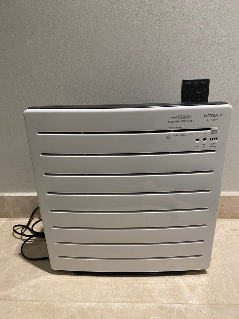 Hitachi air purifier made in Japan, TV & Home Appliances, Air