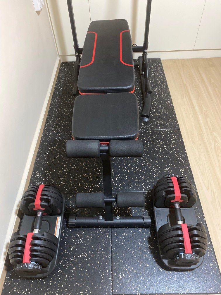 New gym setup store