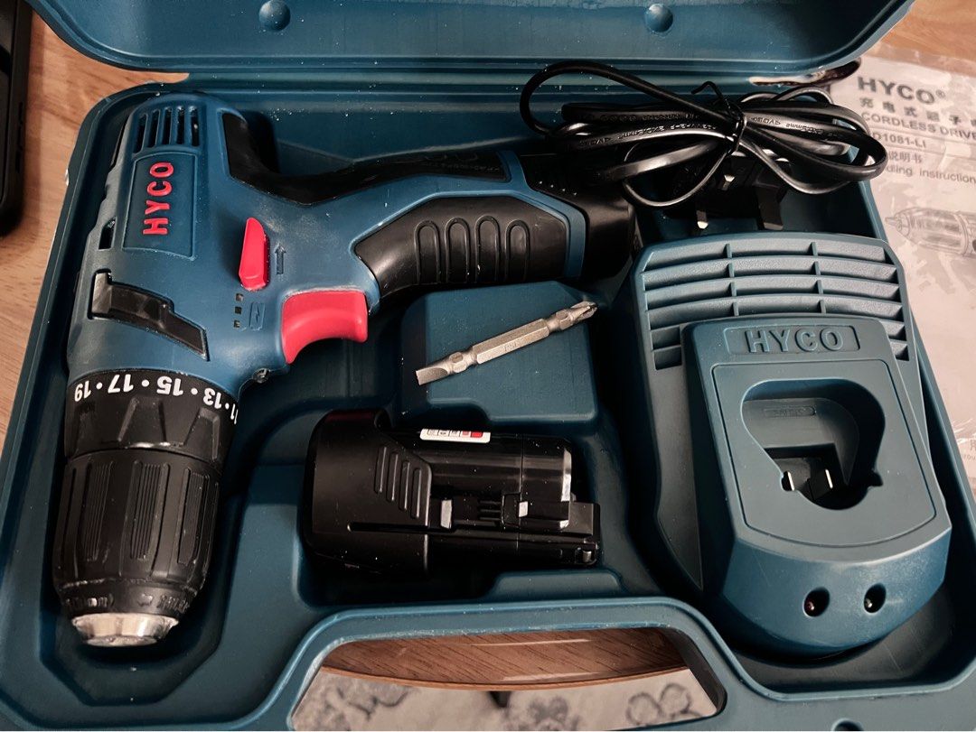 Hyco cordless cheap drill