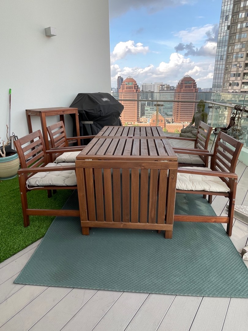 Ikea Applaro Outdoor Table/Chairs/Storage/Trolley, Furniture & Home